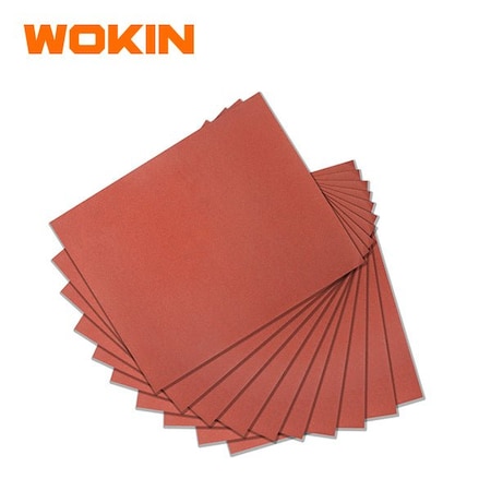 Wokin 10Pc 60 Grit Dry Sand Paper Sheet Set 324202